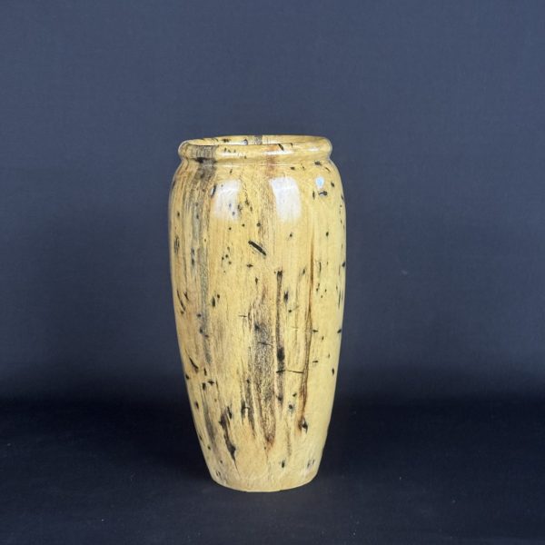 Vase en bois
