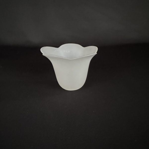 Tulipe abat-jour en verre