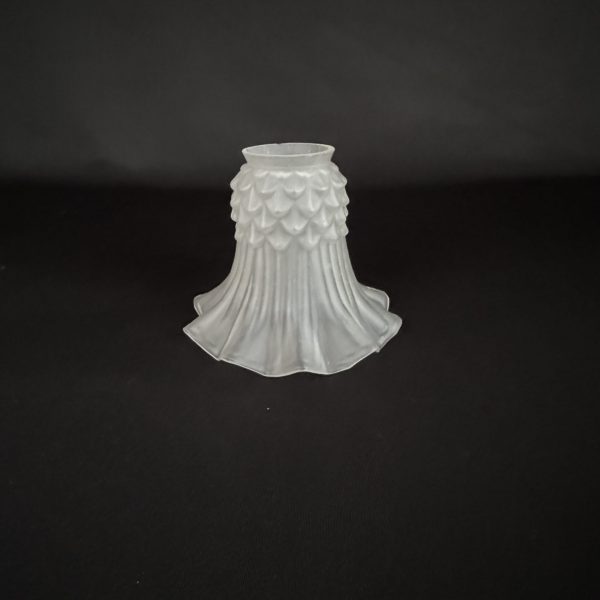 Tulipe abat-jour en verre
