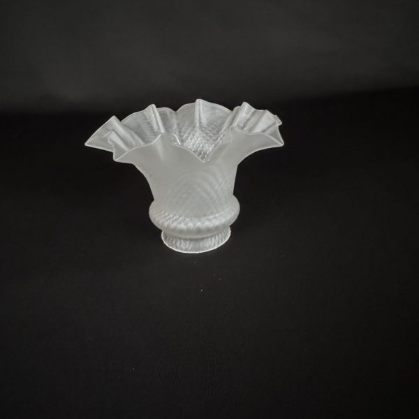 Tulipe abat-jour en verre