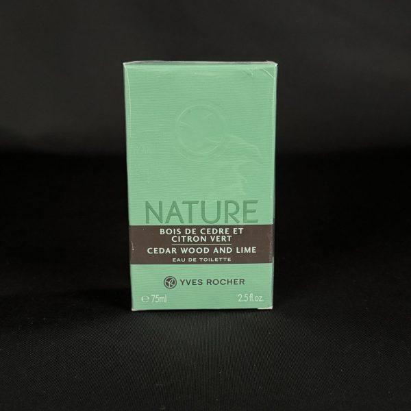 Parfum homme Yves Rocher bois de cèdre et citron vert